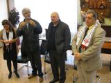 Une délégation palestinienne reçue en salle du conseil municipal